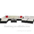 Outdoor Patio Rattan Wicker Lounge Sofa Bed Wholesale Furniture China